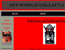 Tablet Screenshot of offworldcollectables.co.uk